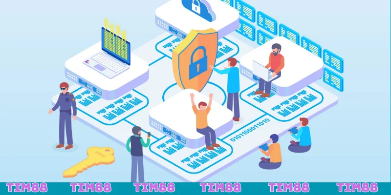 Bảo mật chắc chắn tất cả thông tin liên quan đến đăng nhập Tim88